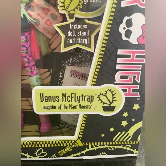 Monster High Venus McFlytrap First Wave - Picture 8 of 10